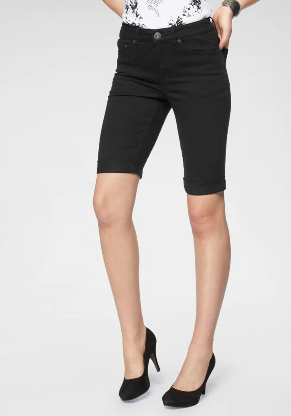 Arizona Slim Fit Jeans, Black