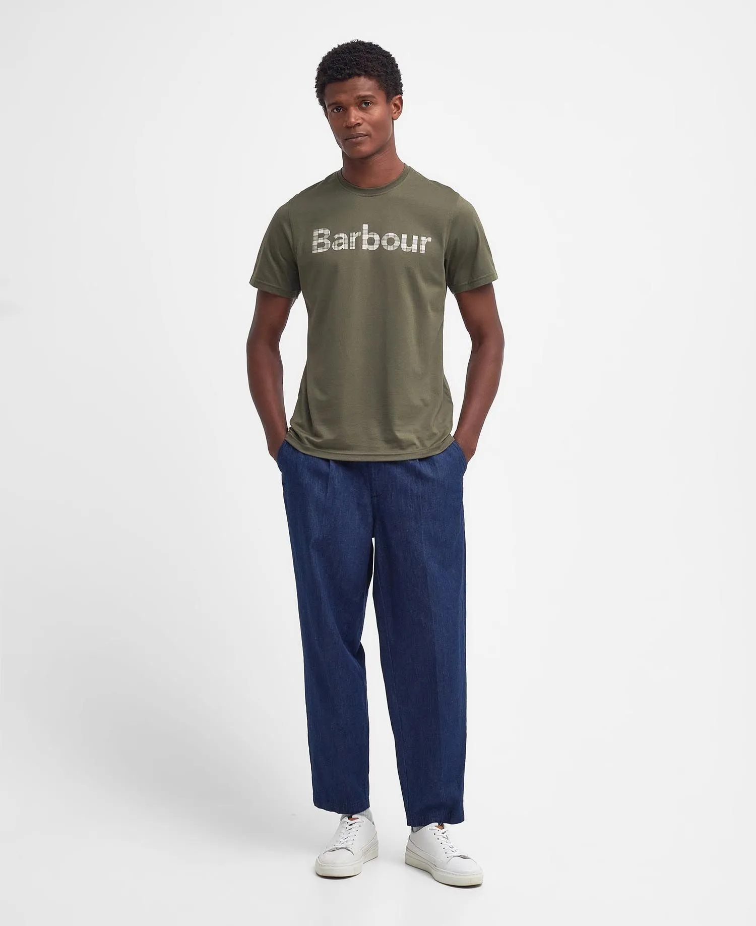 BARBOUR  Kilnwick T-Shirt - Men's - Pale Sage