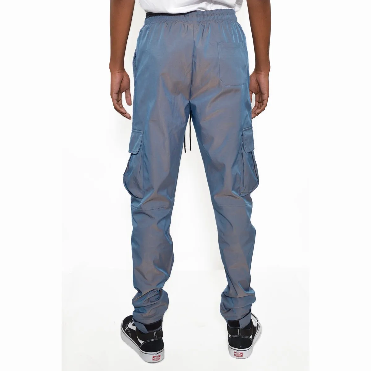 Blue Cargo Utility Joggers