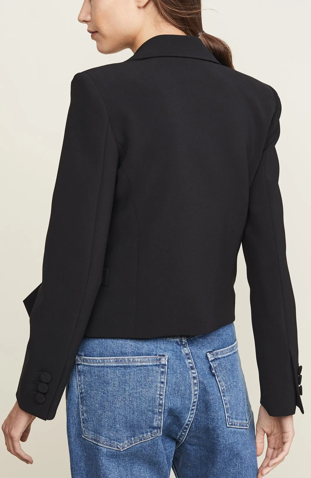 Bow-Front Blazer