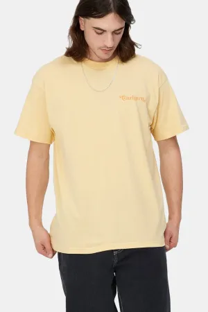 Carhartt WIP Short Sleeve Fez T-Shirt (Citron Yellow)