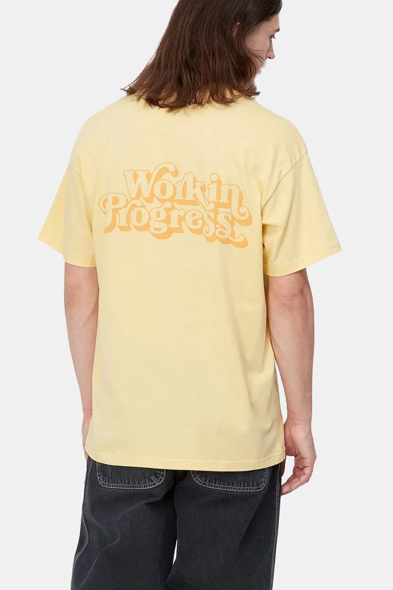 Carhartt WIP Short Sleeve Fez T-Shirt (Citron Yellow)