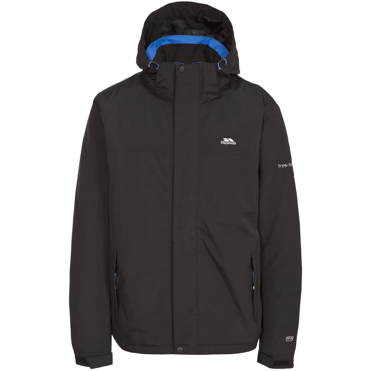 Donelly Men's Padded Waterproof Jacket in Black