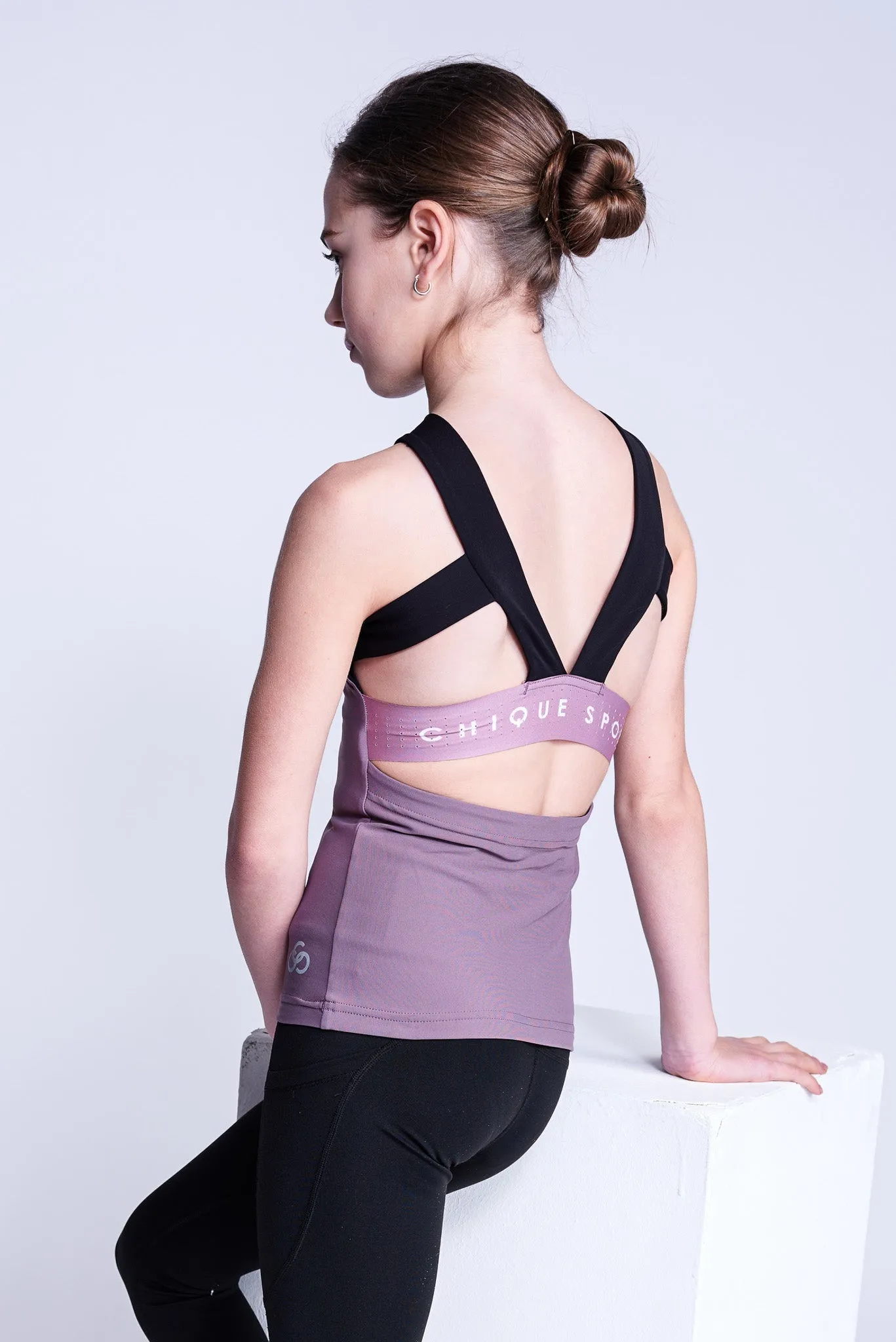 Empower Tank Top in Mink