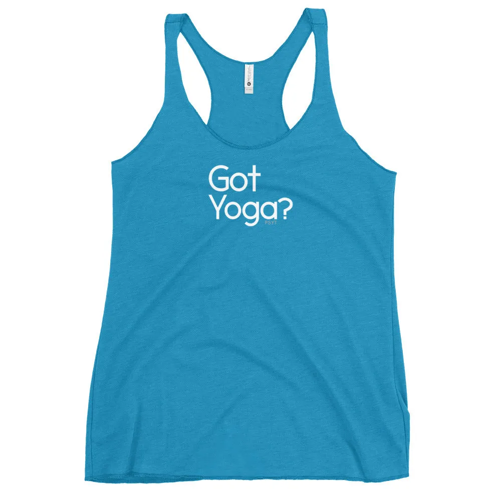 Fact: Got Yoga? Dark Color Tank Top