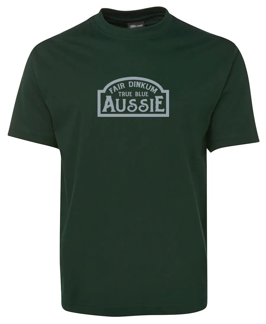 Fair Dinkum True Blue Aussie Adults T-Shirt (Various Colours)