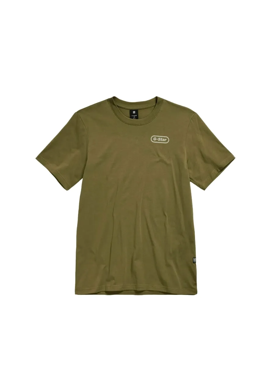 G-Star Raw Men's Back Graphic Slim Short Sleeve T-Shirt