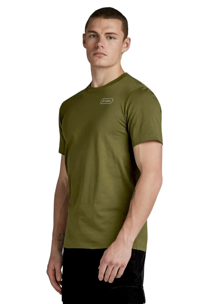 G-Star Raw Men's Back Graphic Slim Short Sleeve T-Shirt