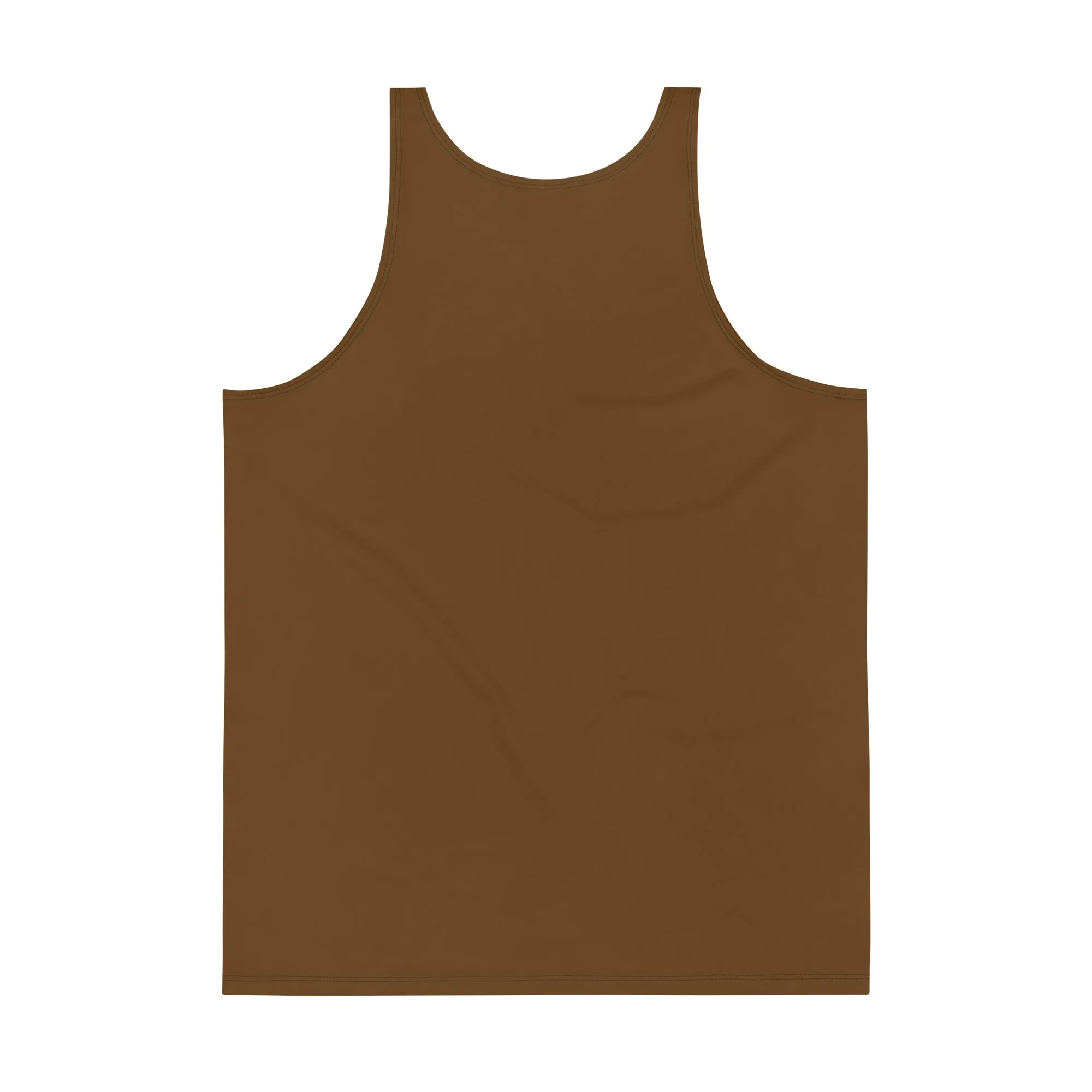 Humble Sportswear™ Men's Pure Brown Tank Top