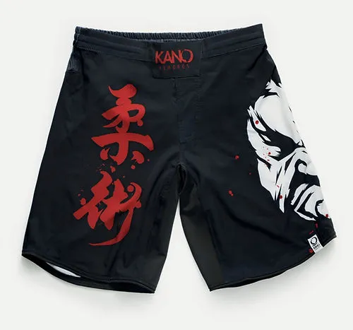 Short BJJ / MMA KANO KIMONOS Samurai - Negru - Barbati