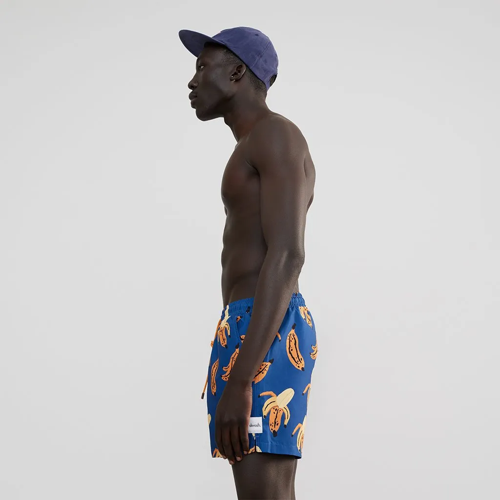 Skwosh Club MENS BANANARAMA SWIM SHORTS - NAVY