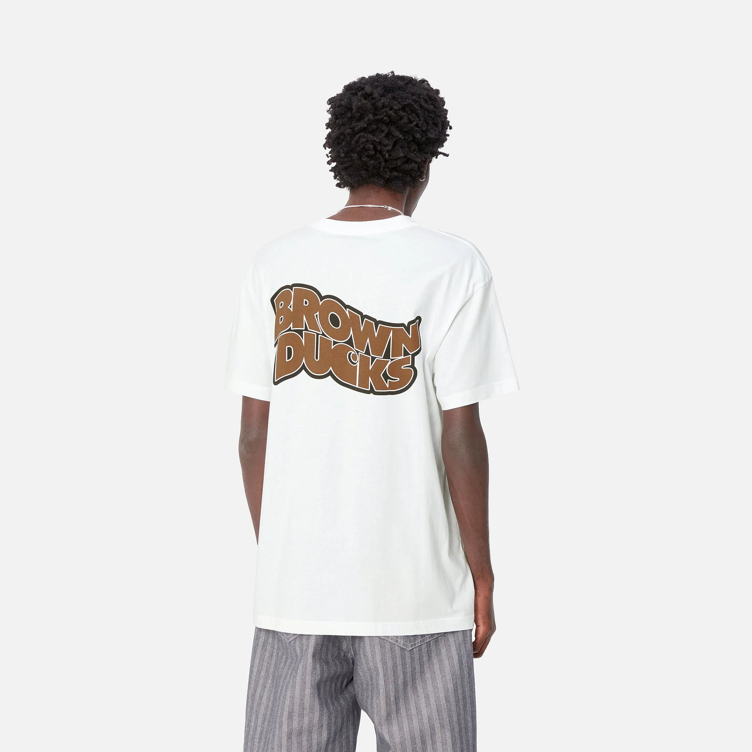 S/S BROWN DUCKS T-SHIRT / CARHARTT WIP / WHITE