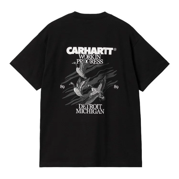 S/S DUCKS T-SHIRT / CARHARTT WIP / BLACK