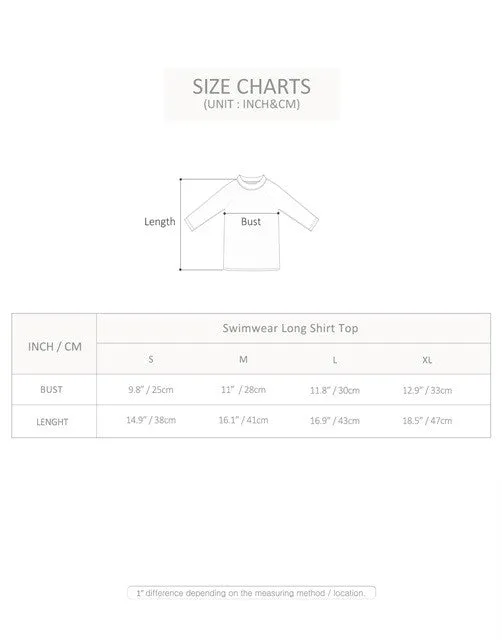 Surfer White Rash Guard Top
