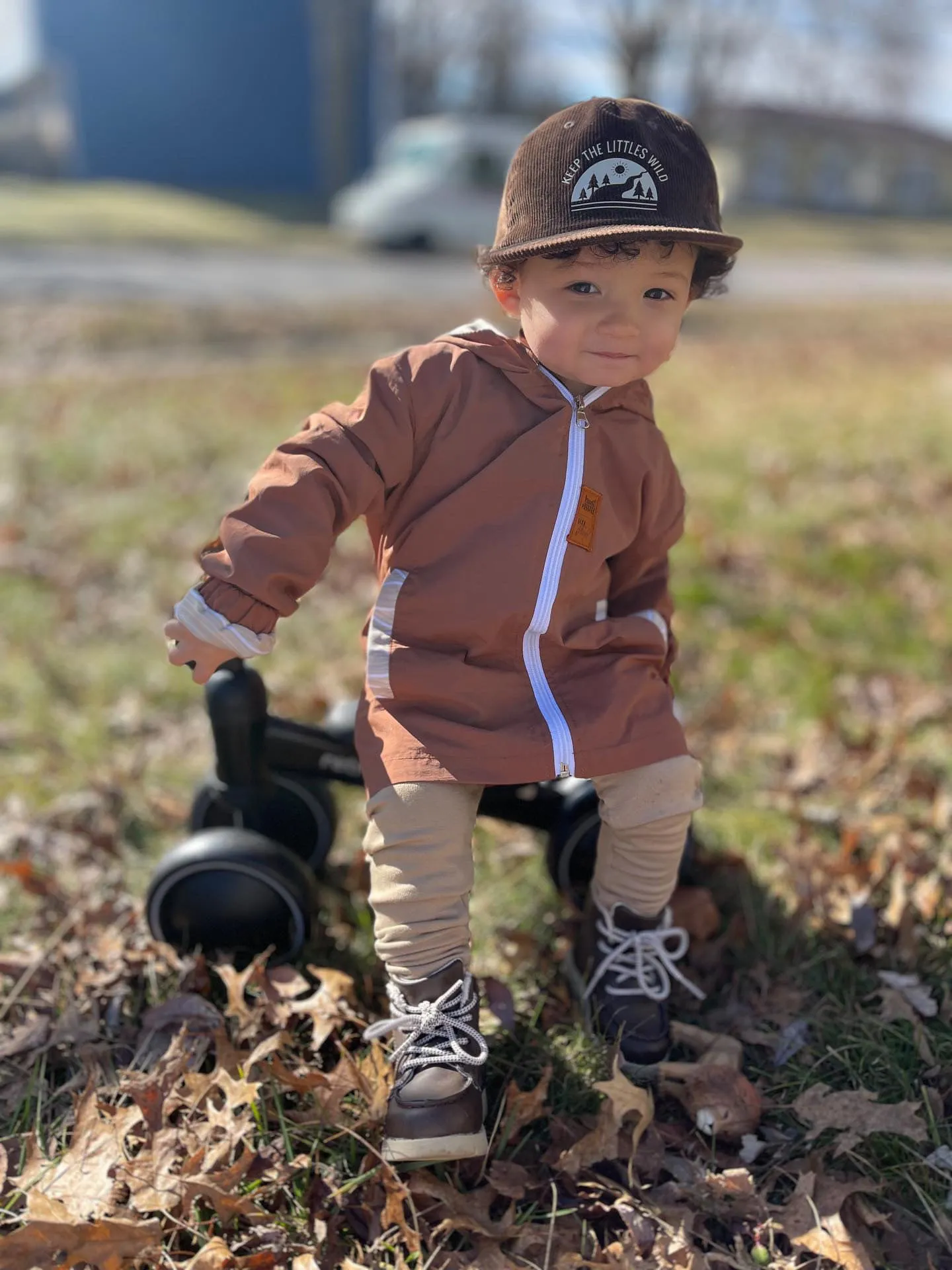 Tan bamboo jogger
