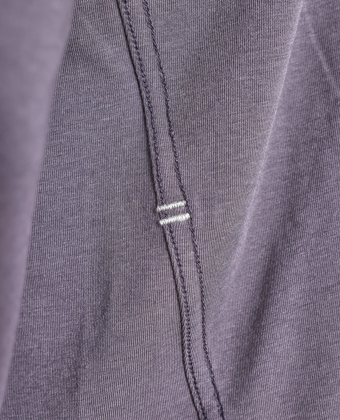 The Reid - Eco-Friendly LS V-Neck Tee - Grey
