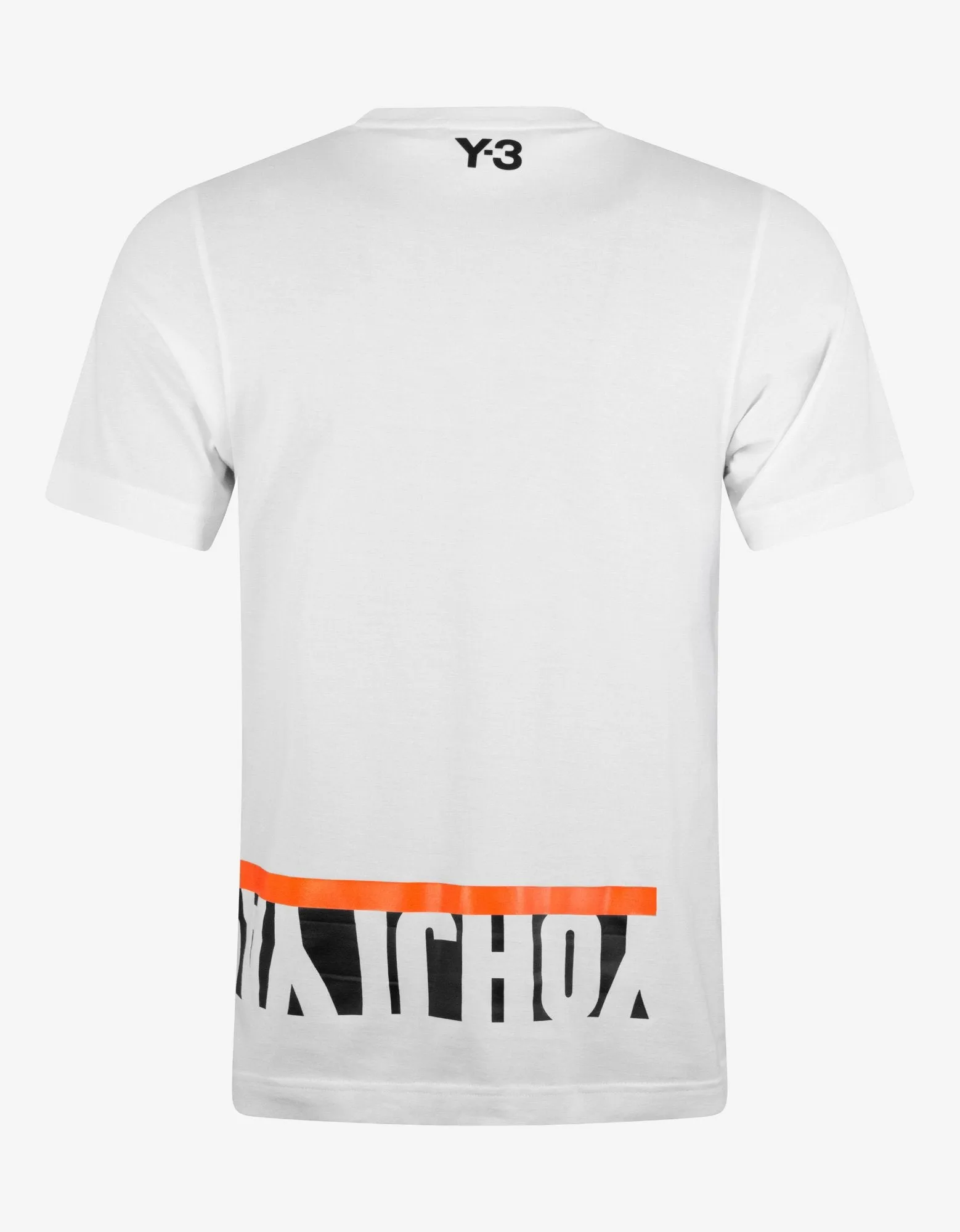 White Multi-Block Graphic T-Shirt