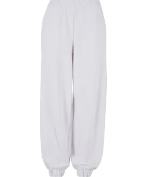 White - Women’s high waist balloon sweatpants