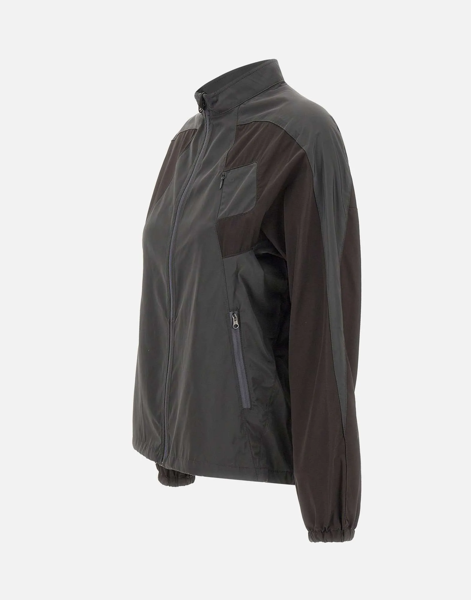 Women's Anthracite Grey Windbreaker Jacket